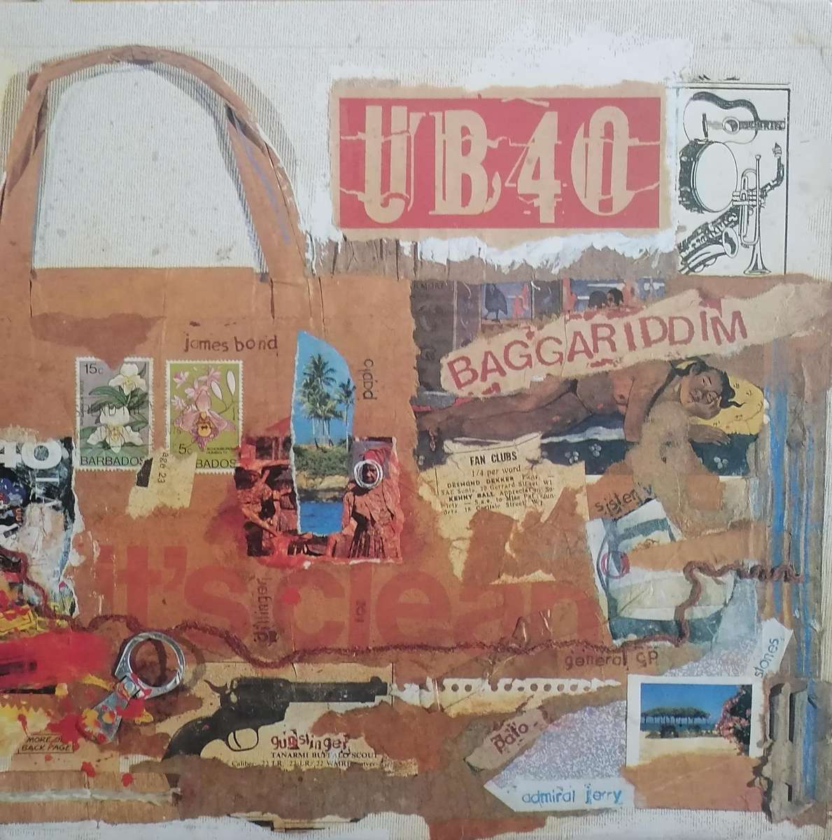 UB40, Baggariddim, vinyl very good.