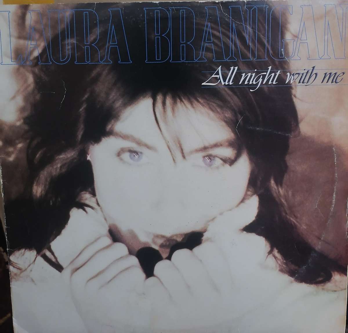 Laura Branican, All night with me, vinyl very good..