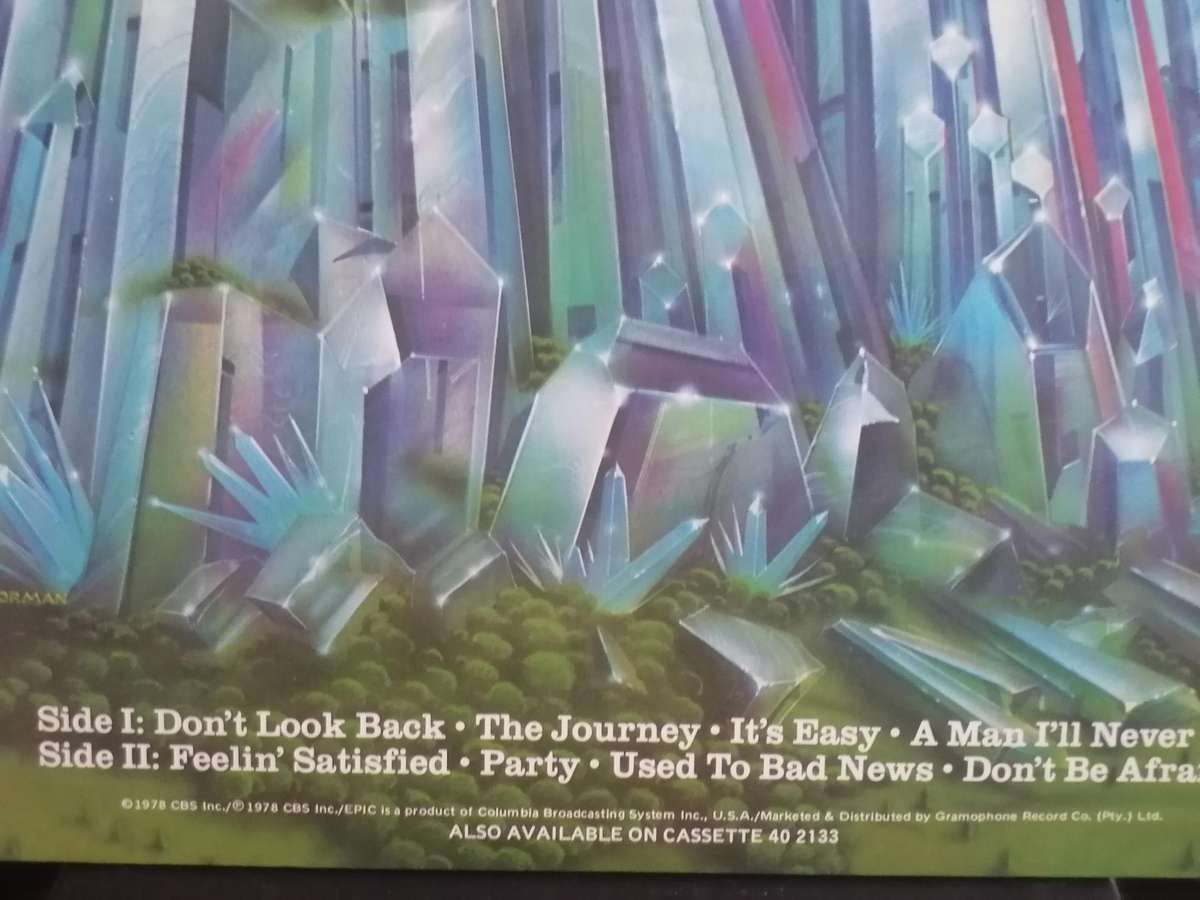 Boston, Don't look back, vinyl very good.