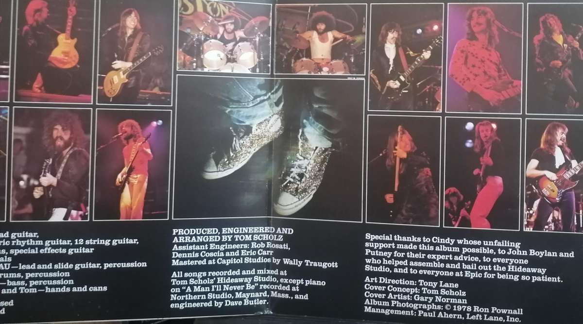 Boston, Don't look back, vinyl very good.