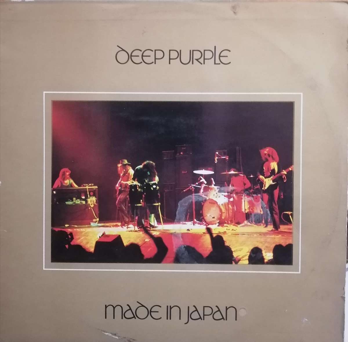 Deep Purple, Made in Japan, double album vinyl's very good-  .