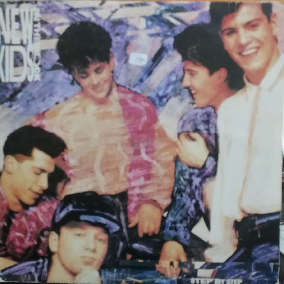 New Kids on the Block, Step by Step, vinyl very good.