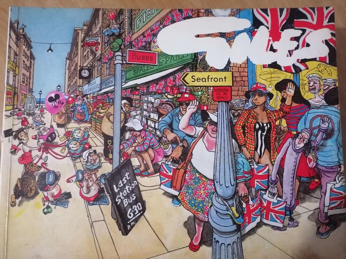 13x Vintage Giles Cartoon issues, between 1973 to 1998.