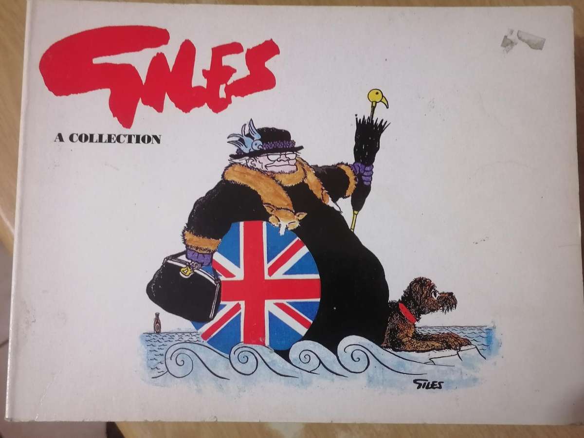 13x Vintage Giles Cartoon issues, between 1973 to 1998.
