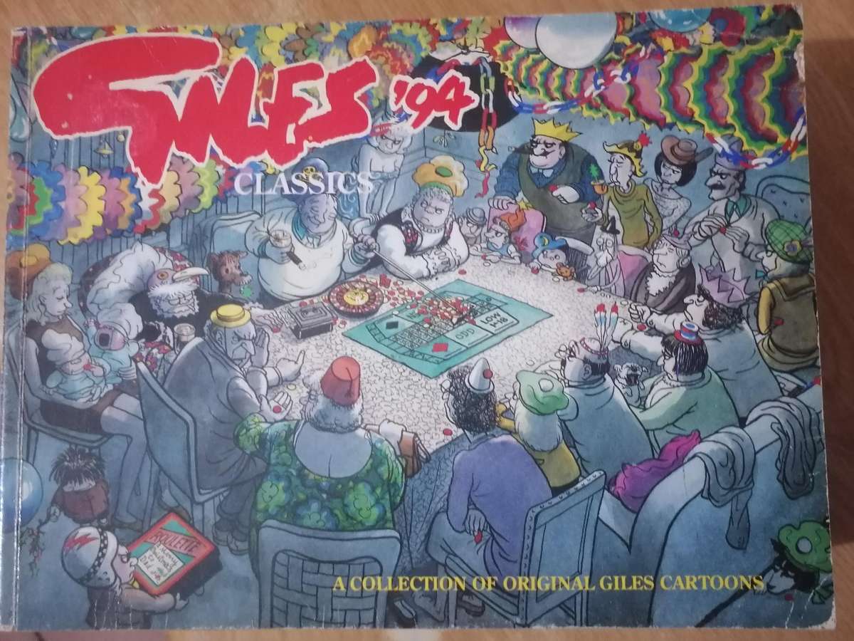 13x Vintage Giles Cartoon issues, between 1973 to 1998.