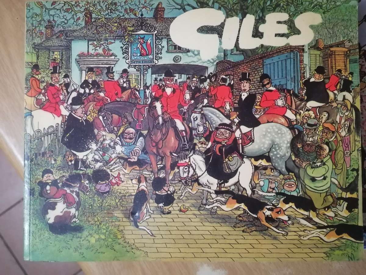13x Vintage Giles Cartoon issues, between 1973 to 1998.