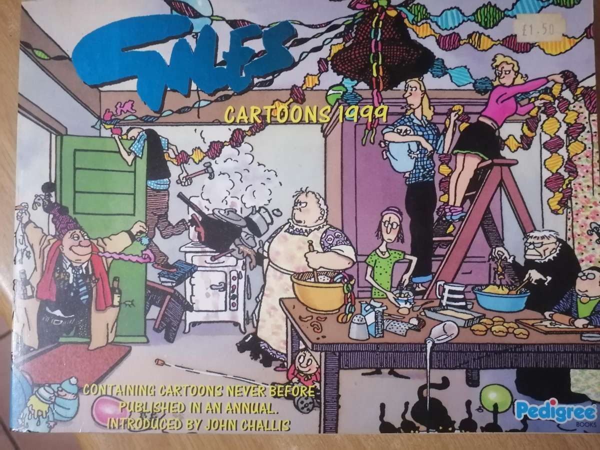 13x Vintage Giles Cartoon issues, between 1973 to 1998.