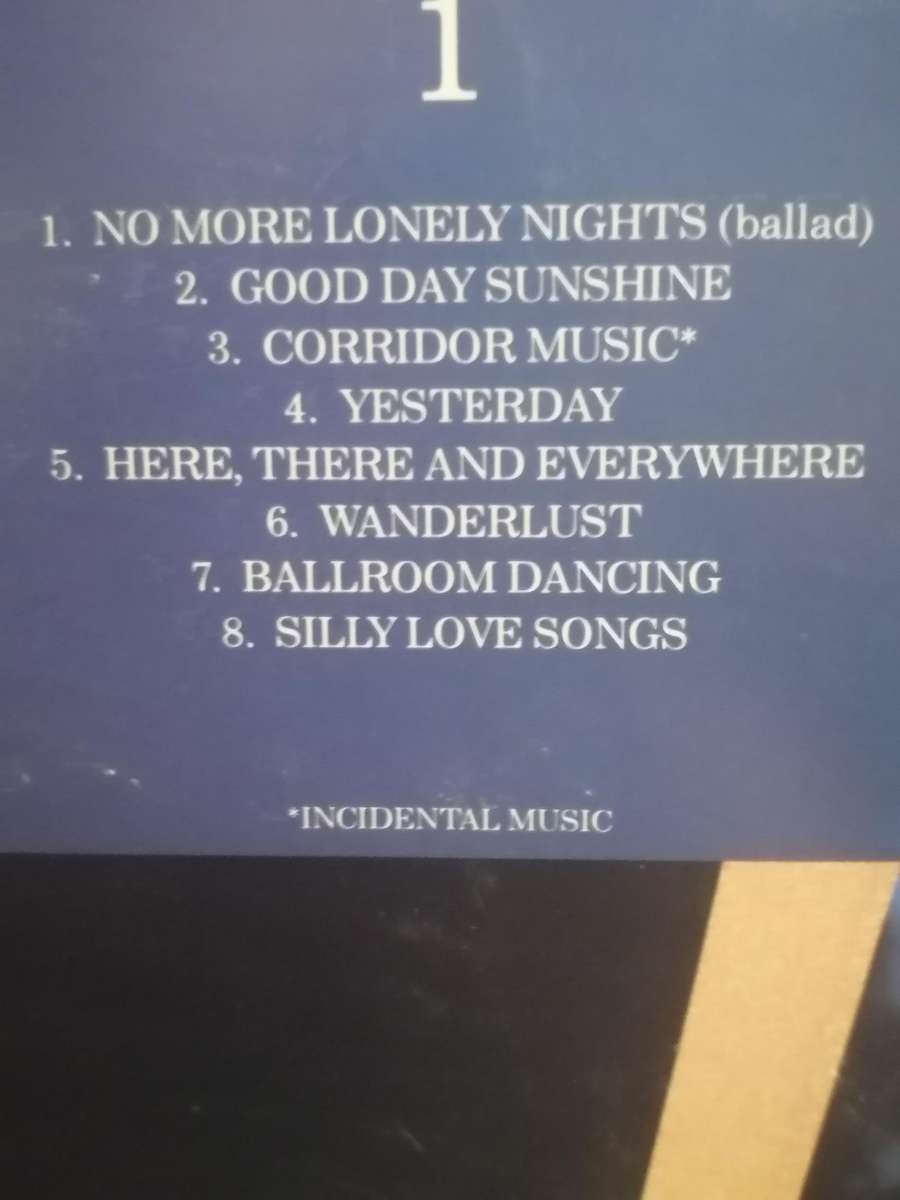 Paul McCartney, Give my regards to Broad street, vinyl excellent.