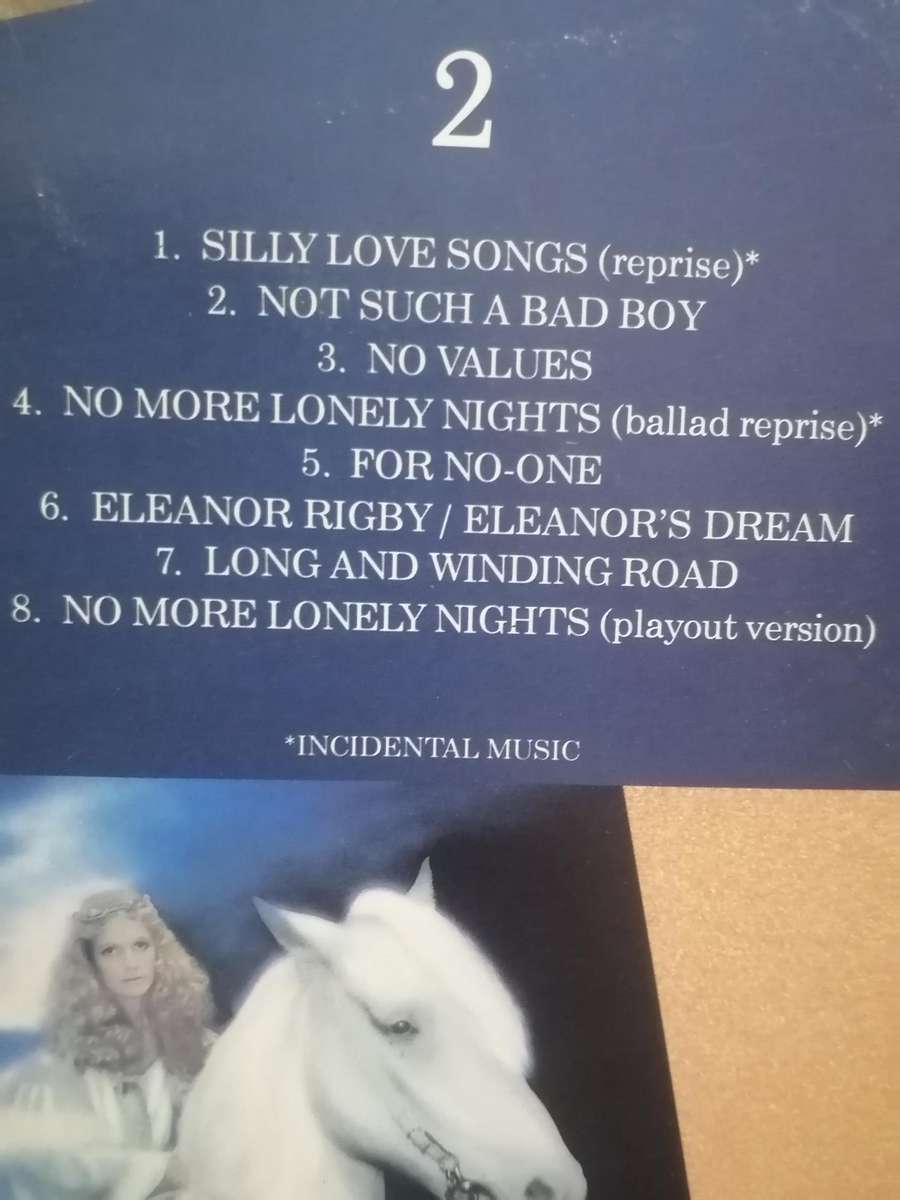 Paul McCartney, Give my regards to Broad street, vinyl excellent.