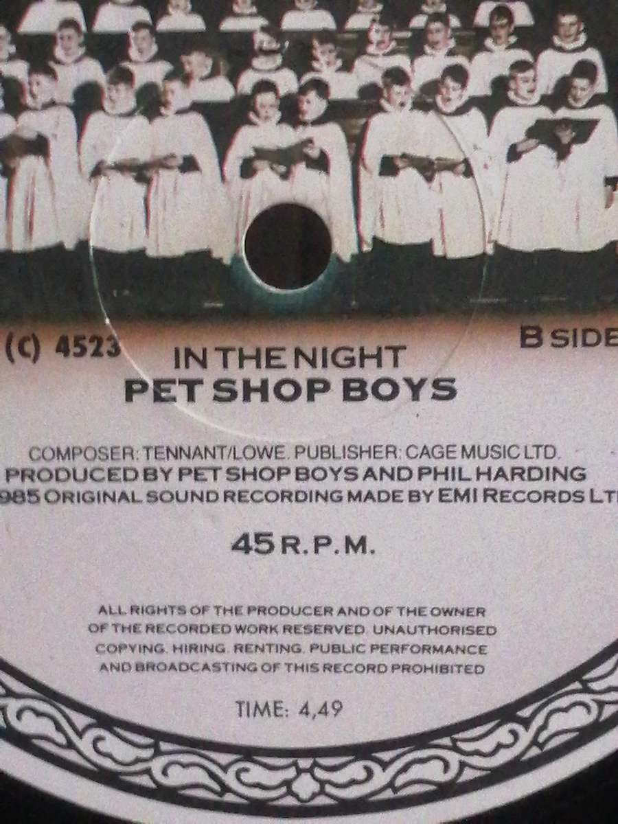 Pet Shop Boys, Opportunities, Scarce Maxi vinyl, very good+ .