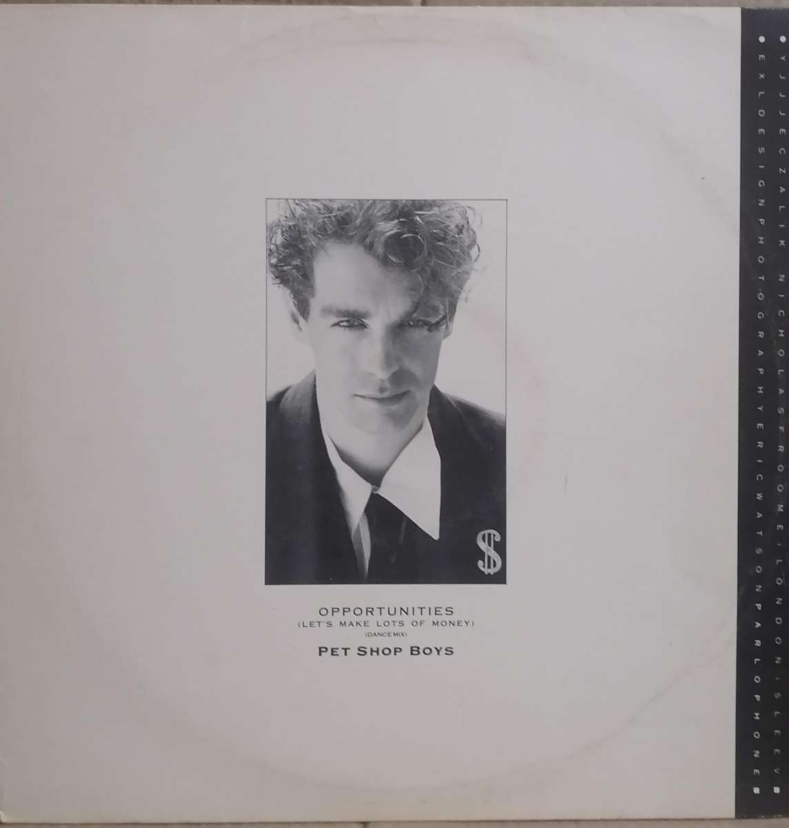 Pet Shop Boys, Opportunities, Scarce Maxi vinyl, very good+ .