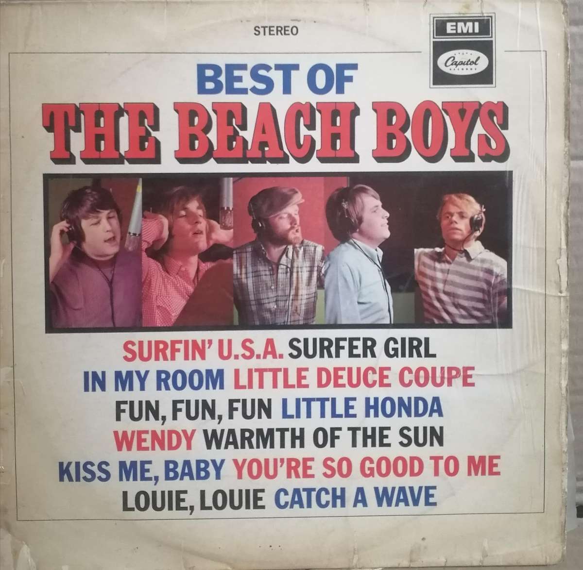 Best of the Beach Boys, vinyl very good.