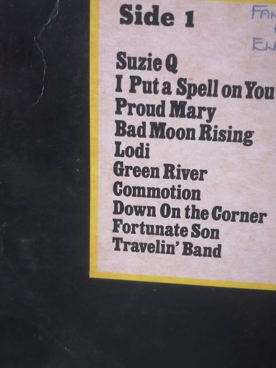 Creedence Clearwater Revival, 20 Greatest hits, vinyl very good.