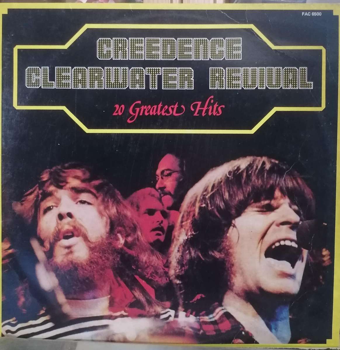 Creedence Clearwater Revival, 20 Greatest hits, vinyl very good.