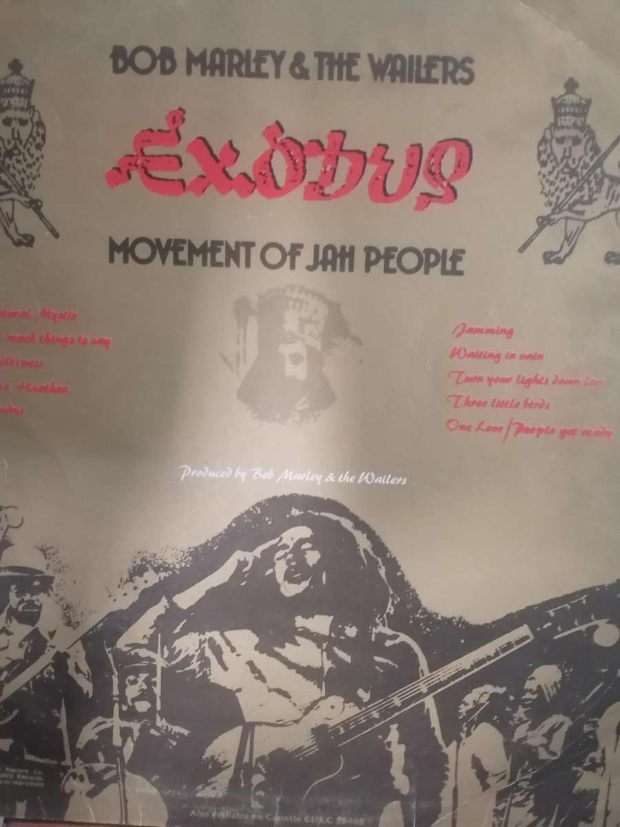 Bob Marley & The Wailers, Exodus, vinyl good.