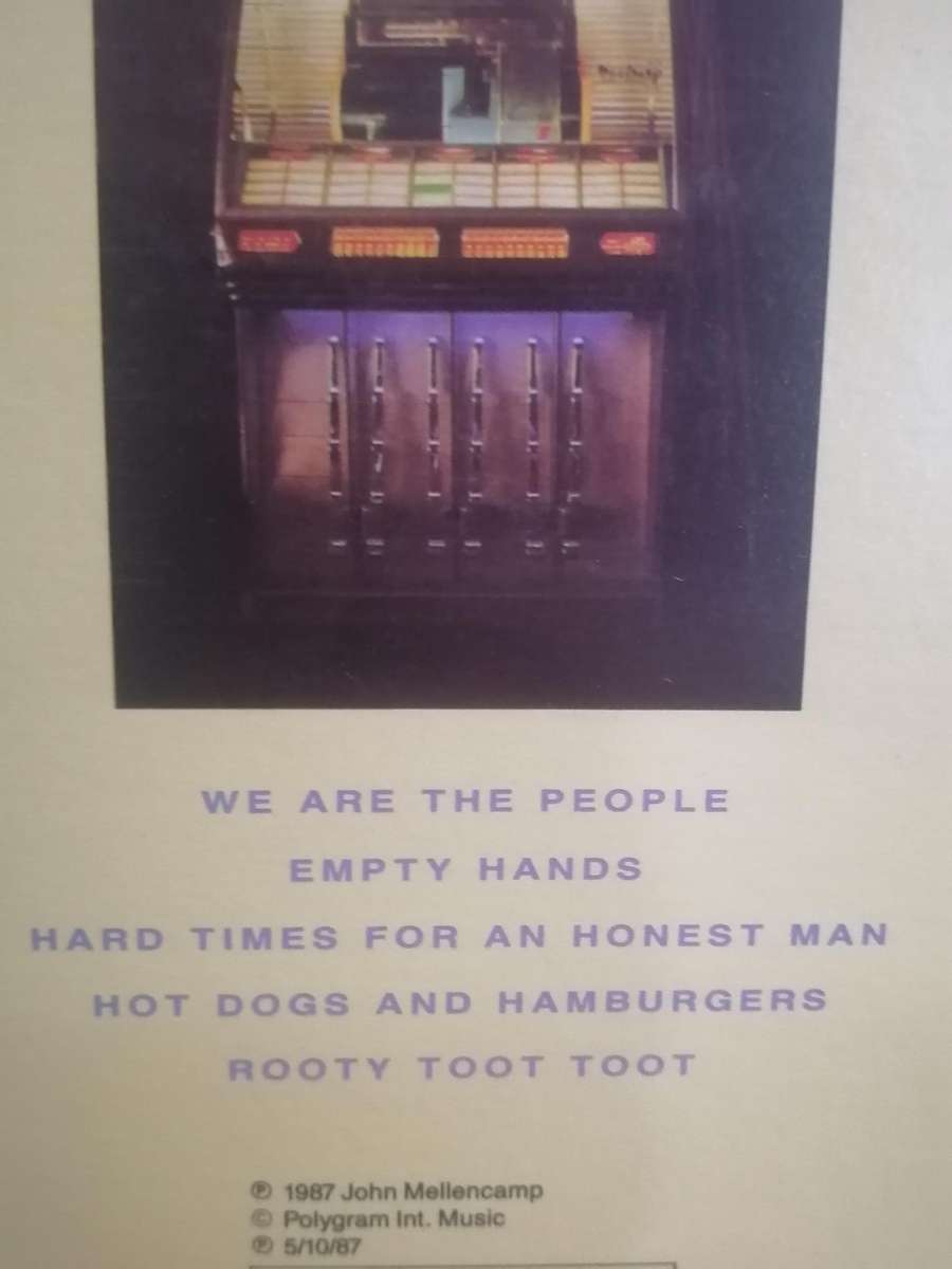 John Cougar Mellencamp, The Lonesome Jubilee, vinyl excellent.