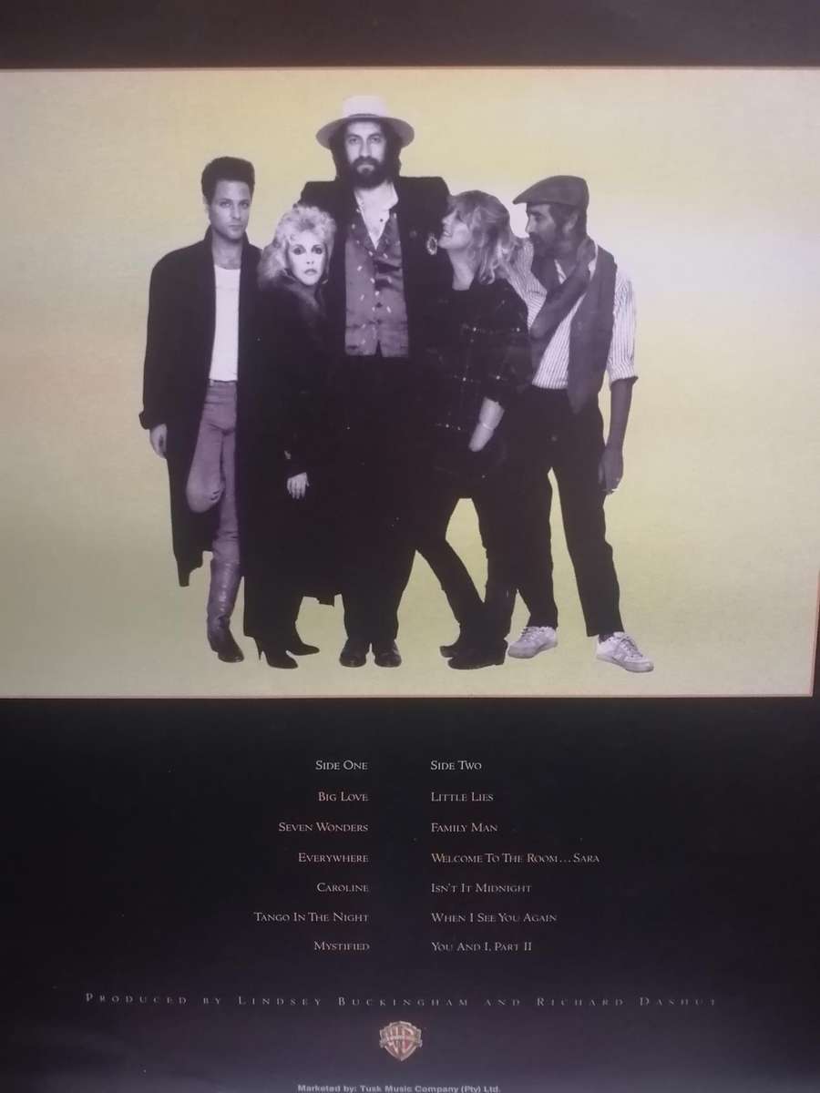 Fleetwood Mac, Tango in the Night, vinyl excellent.