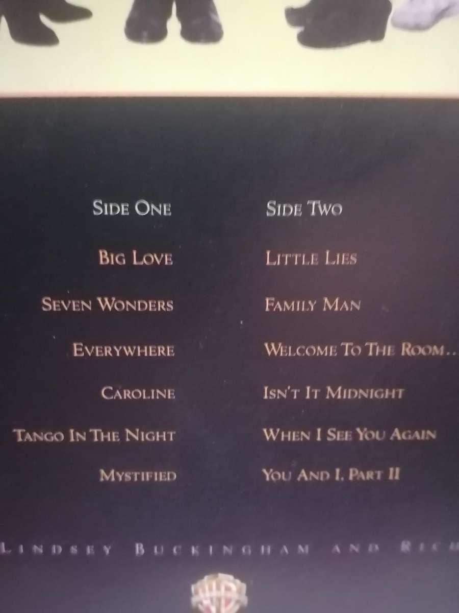 Fleetwood Mac, Tango in the Night, vinyl excellent.