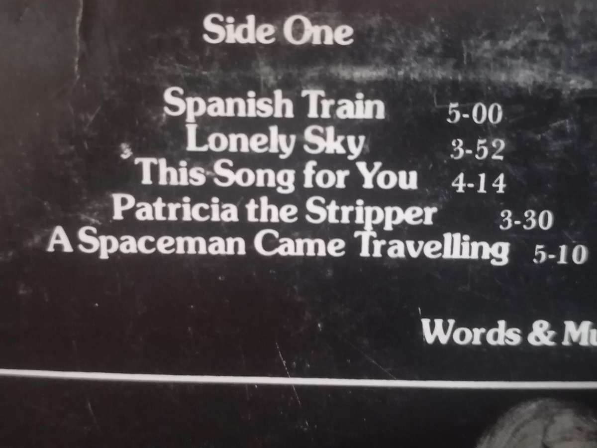 Chris De Burgh, Spanish Train ..., vinyl very good+ .