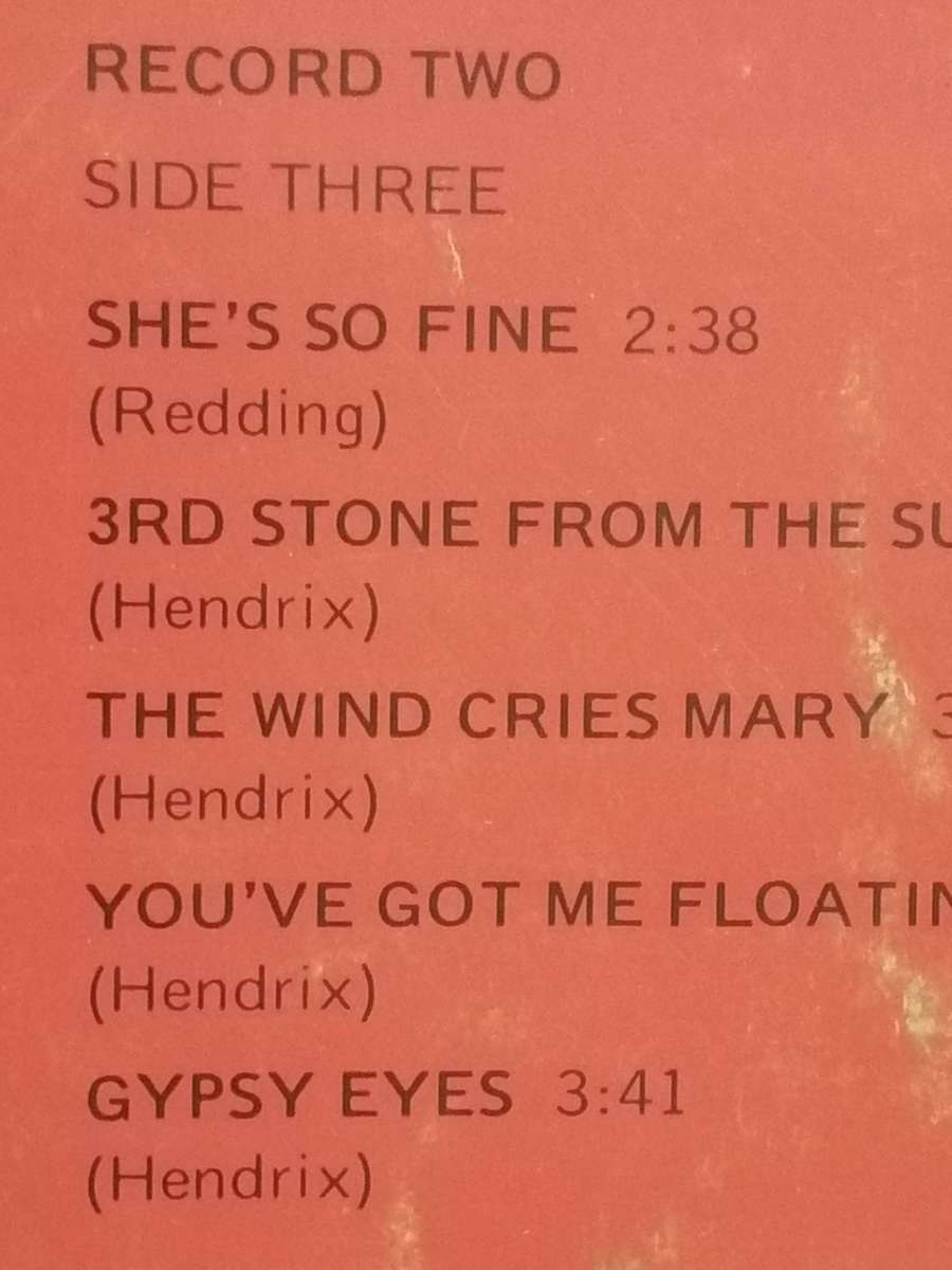 Jimi Hendrix, I don't live today, double album, vinysl good.