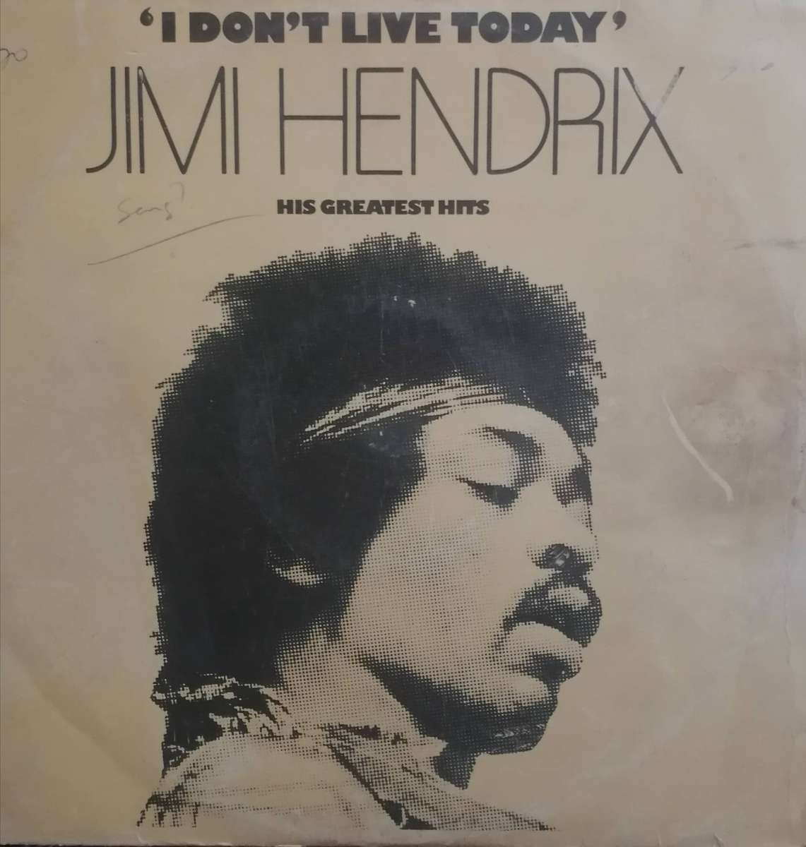 Jimi Hendrix, I don't live today, double album, vinysl good.