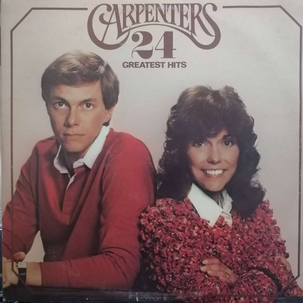 The Carpenters, 24 Greatest hits, double album, vinyl's excellent.