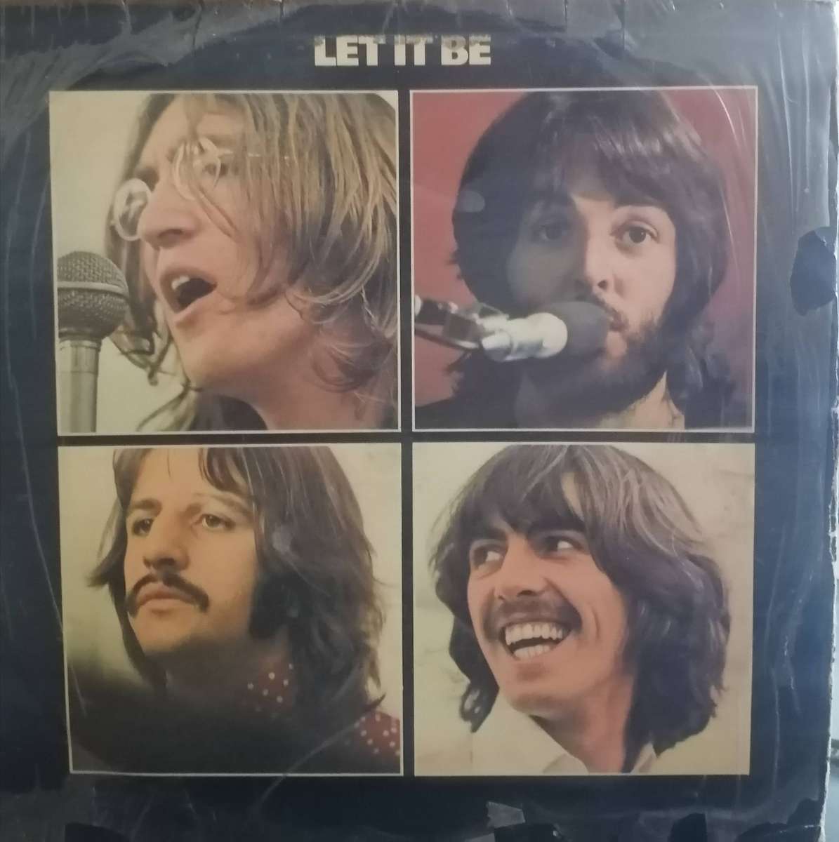 The Beatles, Let it Be, vinyl very good.