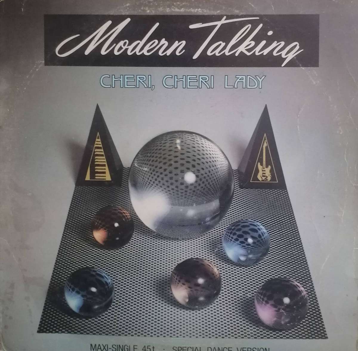 Modern Talking, Cheri, Cheri Lady, Maxi single, Special dance version, vinyl very good .