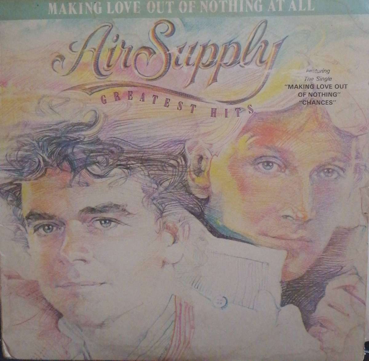 Air Supply, Greatest Hits, vinyl very good.