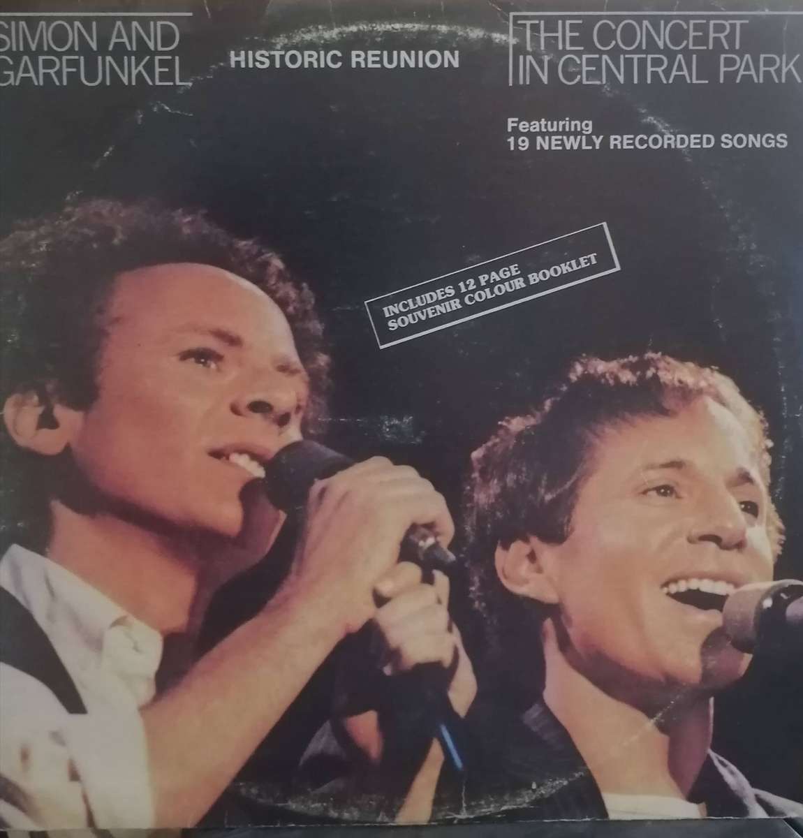 Simon & Garfunkel, Historic Reunion in Central Park, double album, vinyl's very good- .