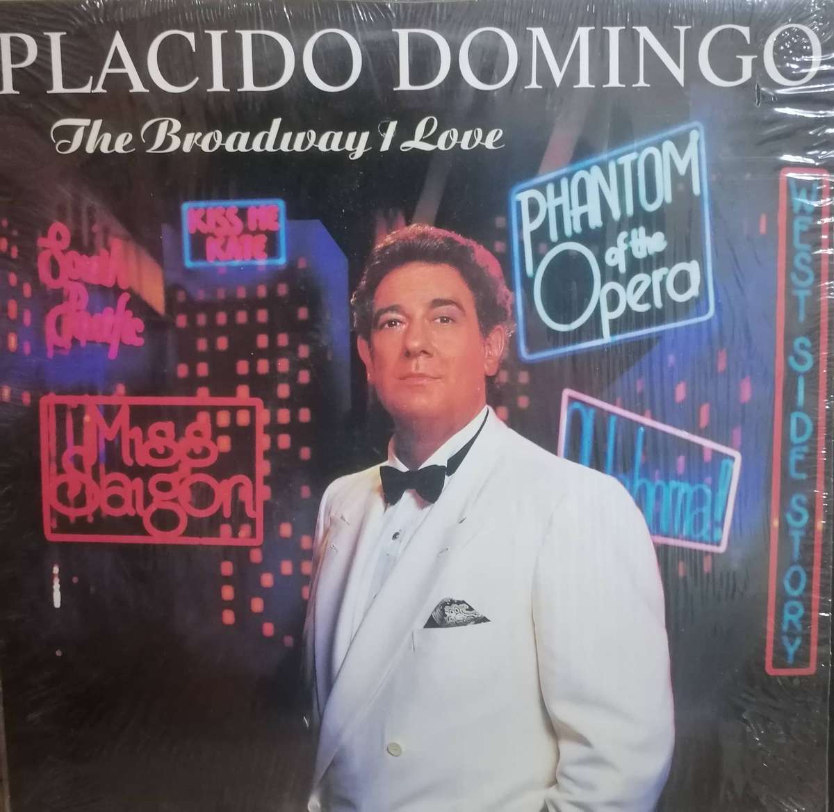 3x Placido Domingo albums, vinyl's excellent to very good.