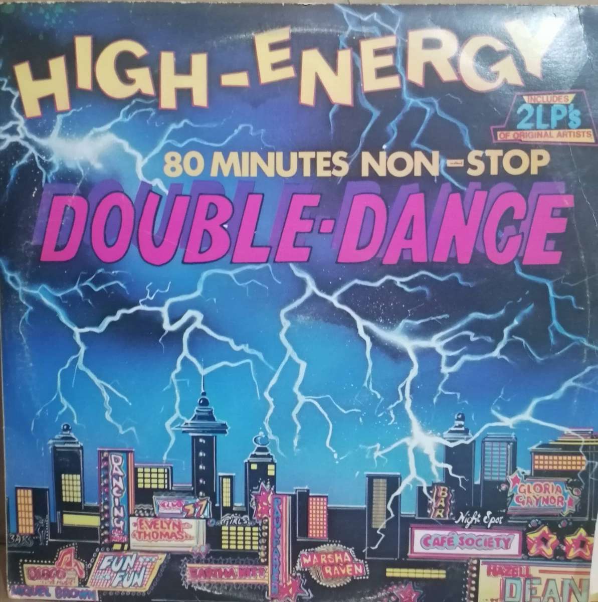 3x High Energy albums, vinyl's excellent to very good.