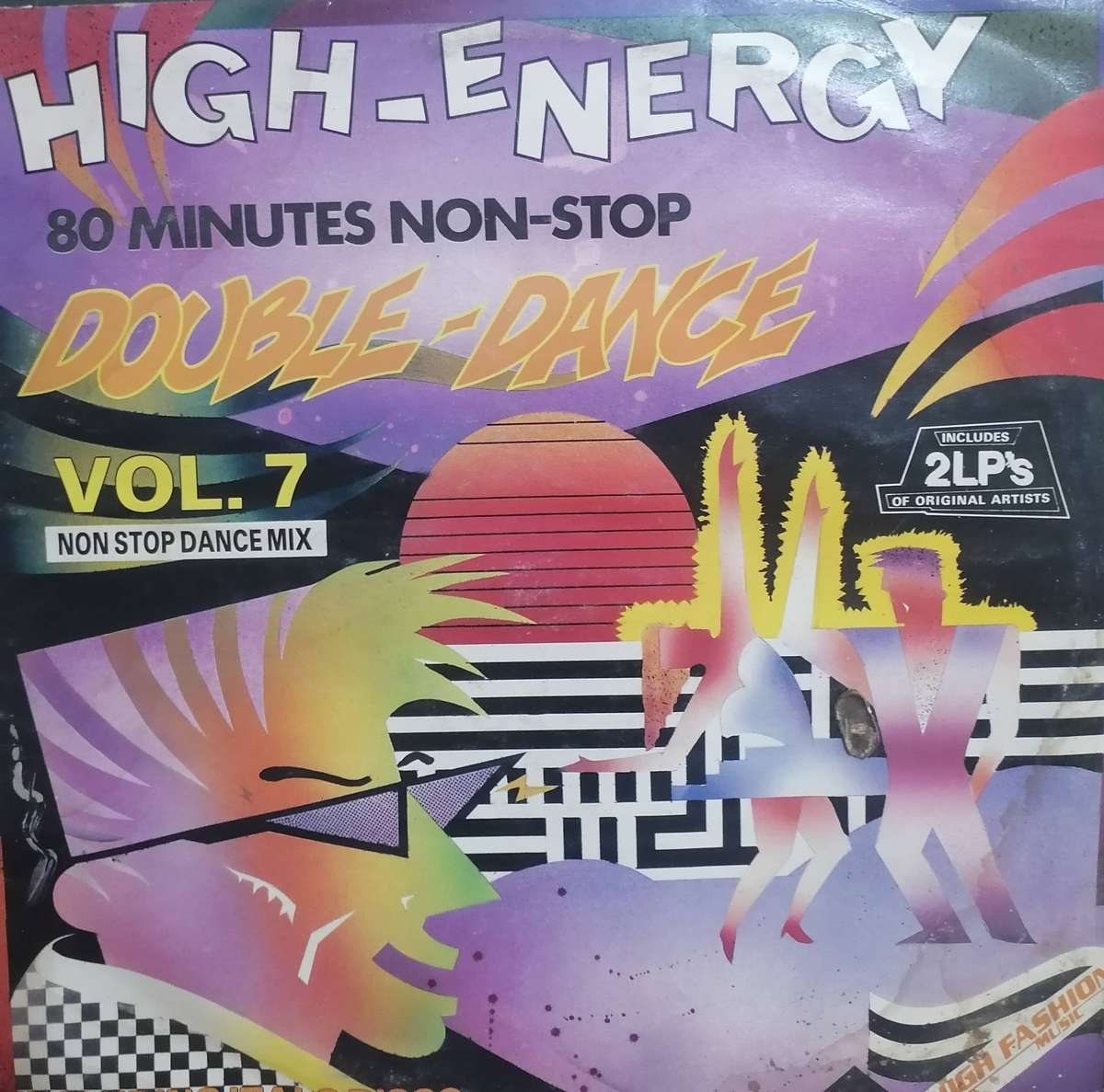 3x High Energy albums, vinyl's excellent to very good.