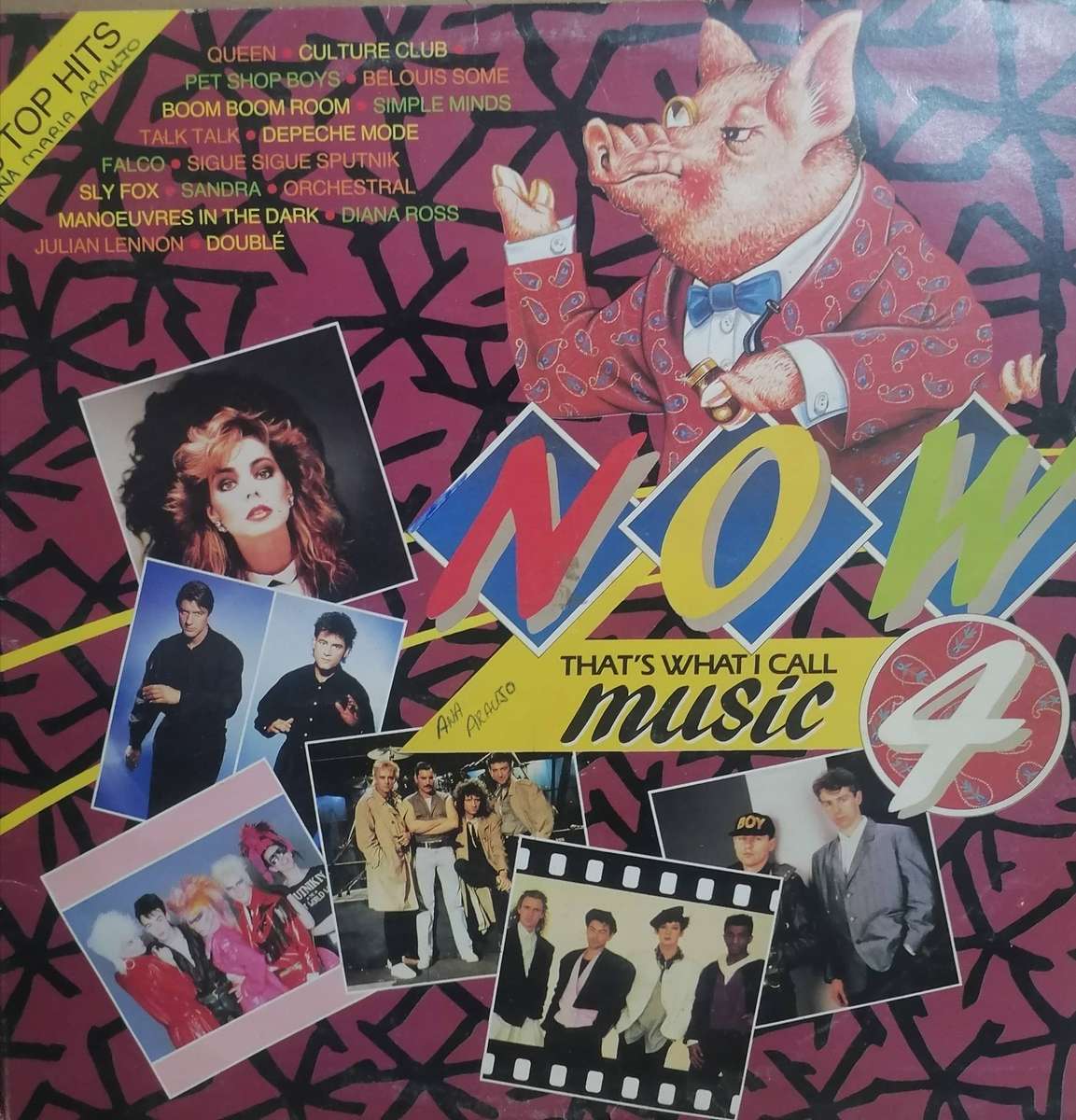 3x Now albums, vinyl's excellent to very good.