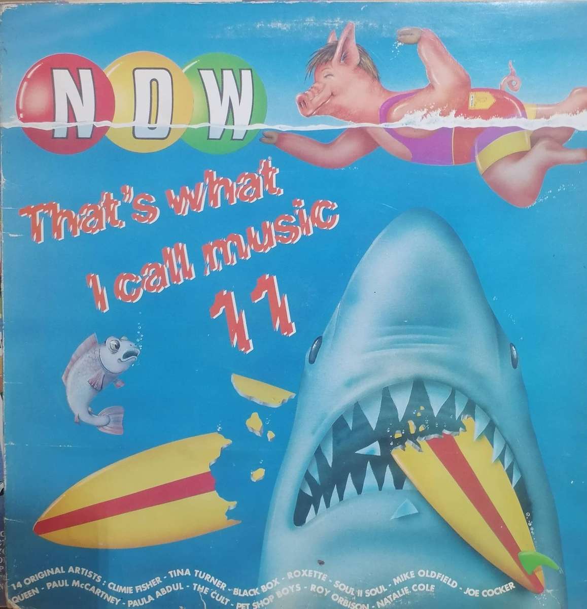 3x Now albums, vinyl's excellent to very good.