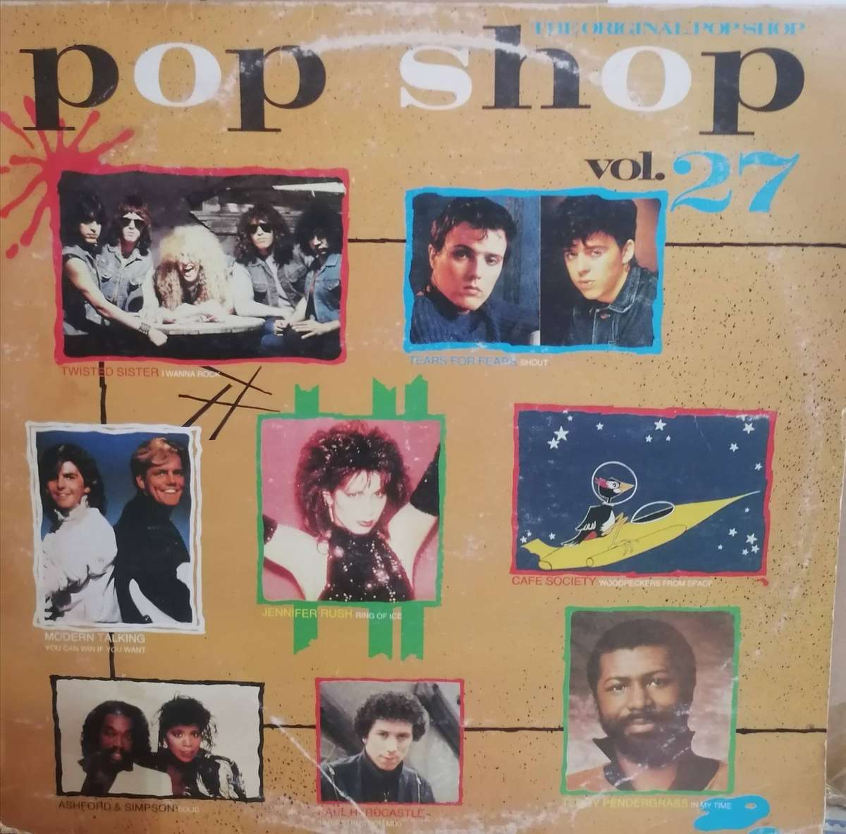 8x Pop Shop albums, vinyl's excellent to very good.