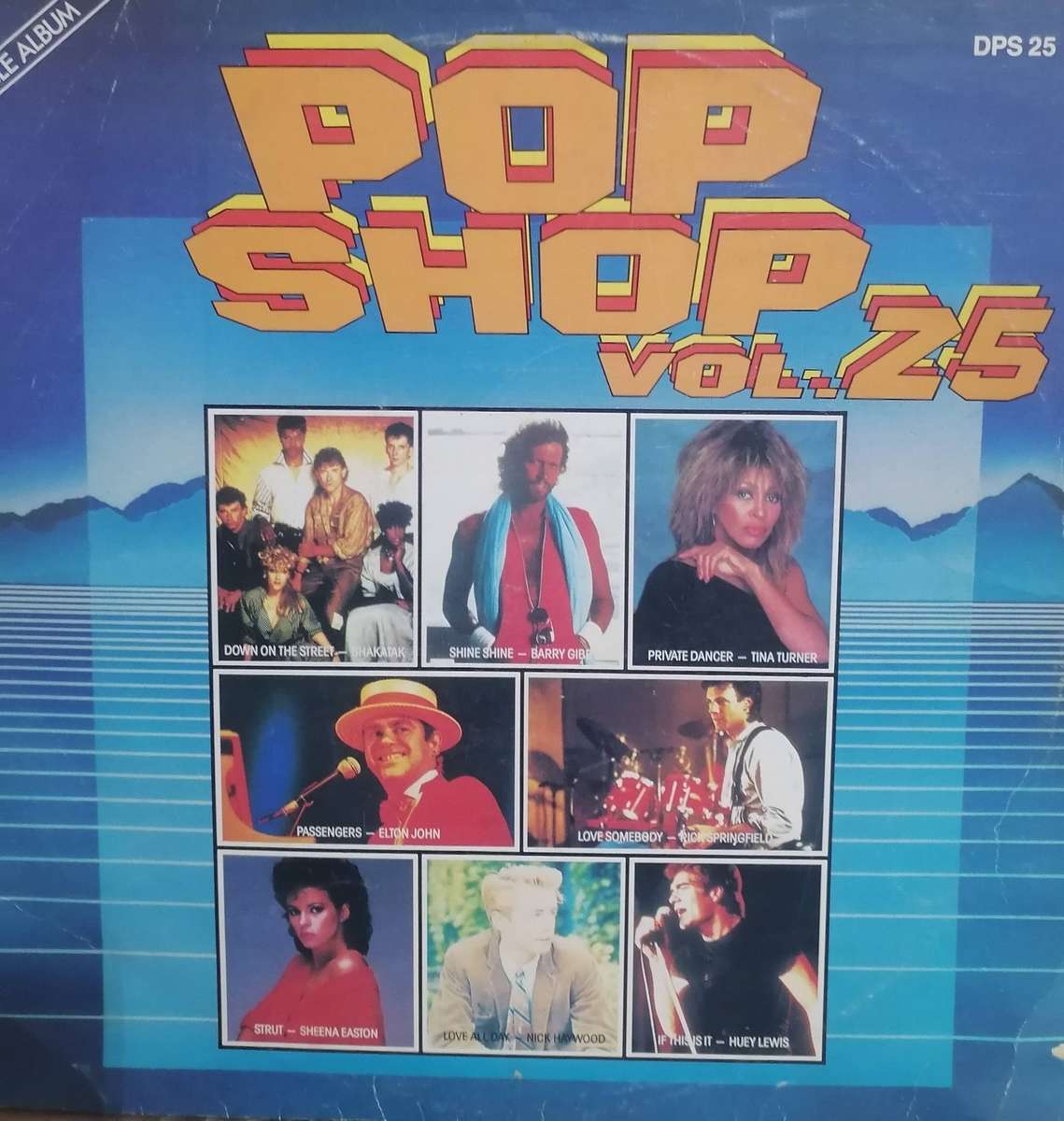 8x Pop Shop albums, vinyl's excellent to very good.