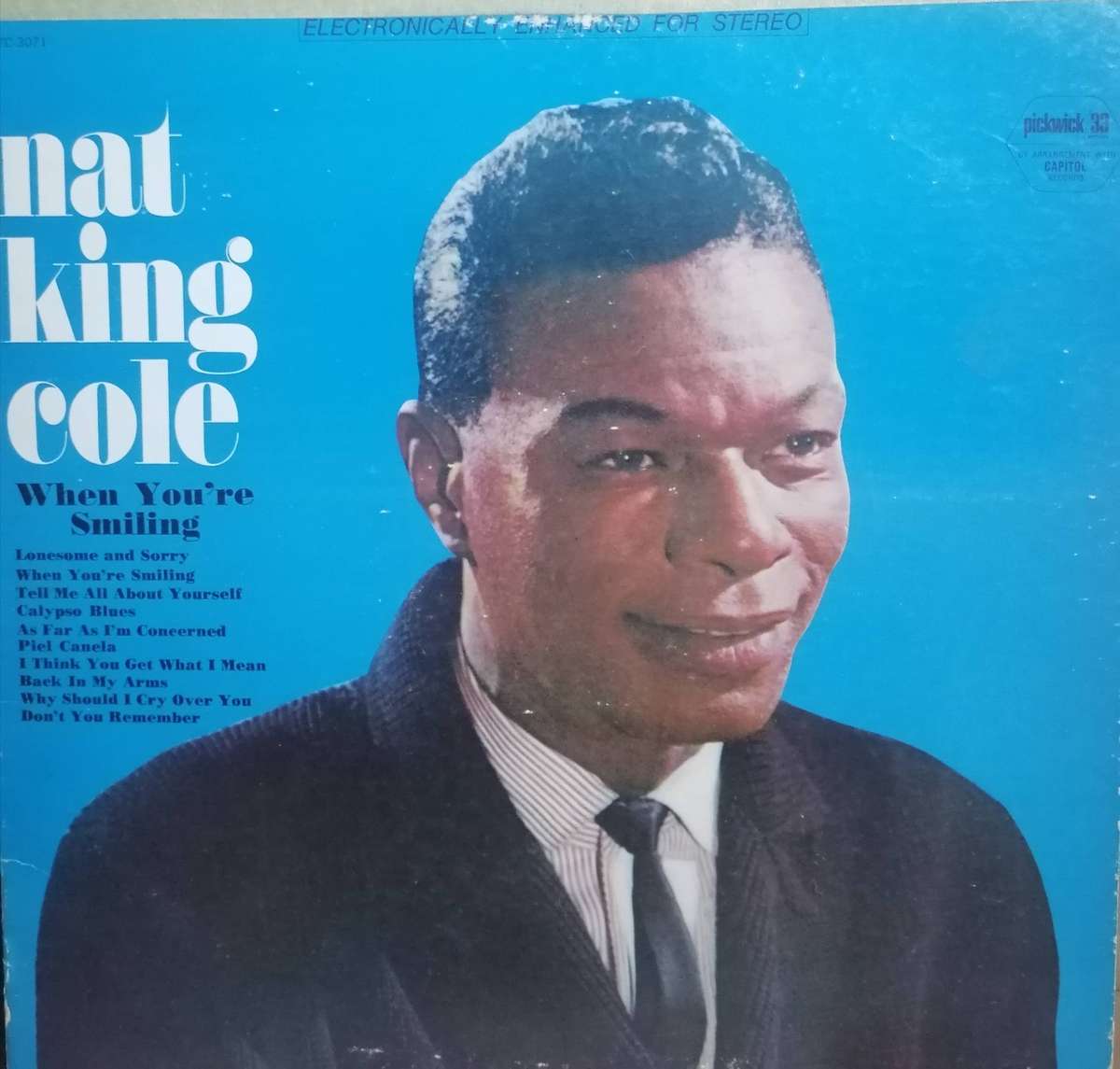 4x Nat King Cole albums, vinyl's excellent to very good.