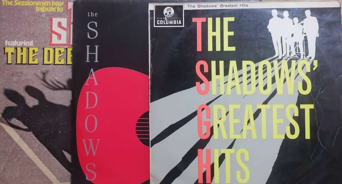 3x The Shadowse albums, vinyl's excellent to very good.