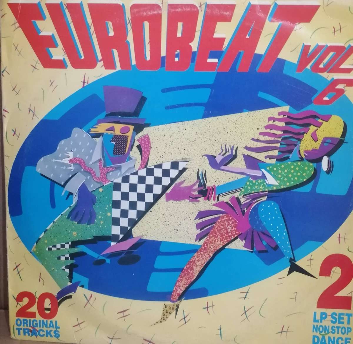 4x Eurobeat albums, vinyl's excellent to very good.