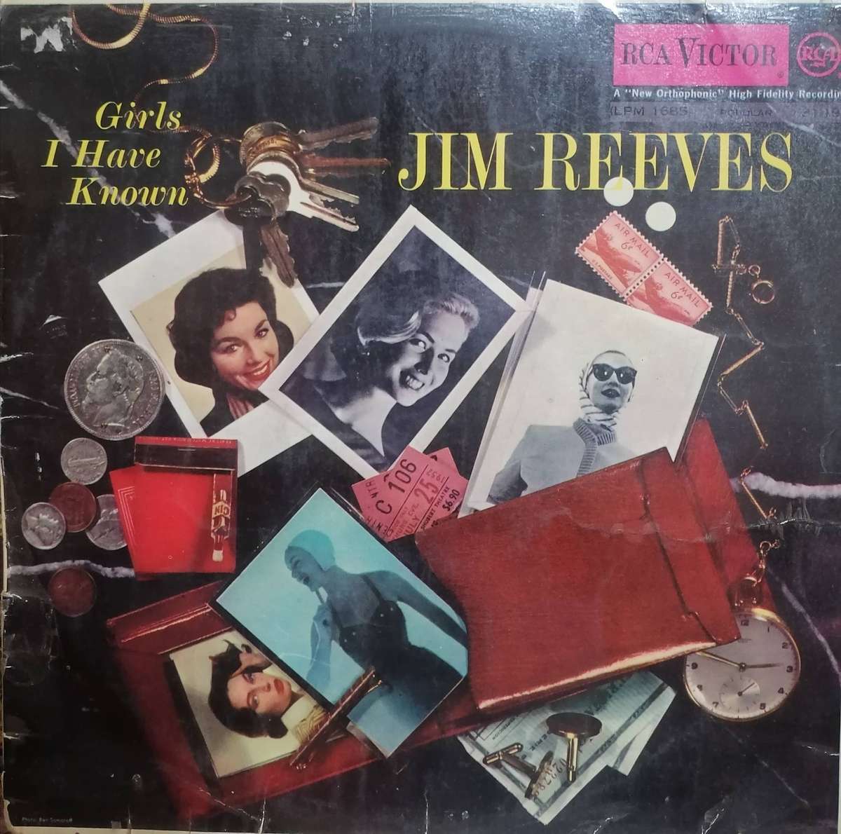 5x Jim Reeves albums, vinyl's excellent to very good.