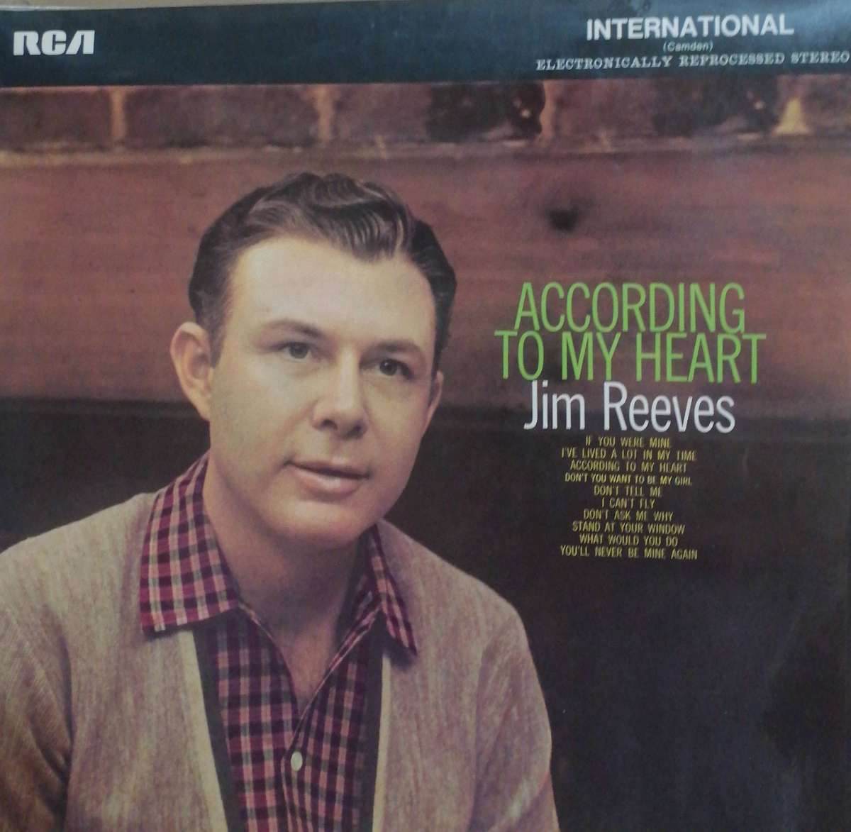 5x Jim Reeves albums, vinyl's excellent to very good.