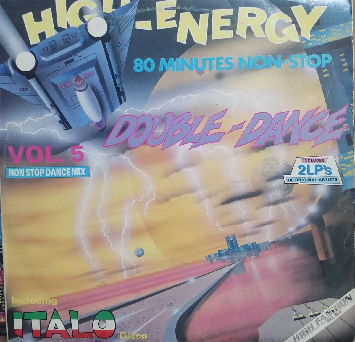 3x High Energy albums, vinyl's excellent to very good.