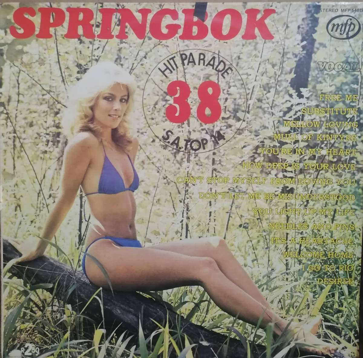 10x Springbok albums, Vol.30 to 39, vinyl's mostly excellent to very good.