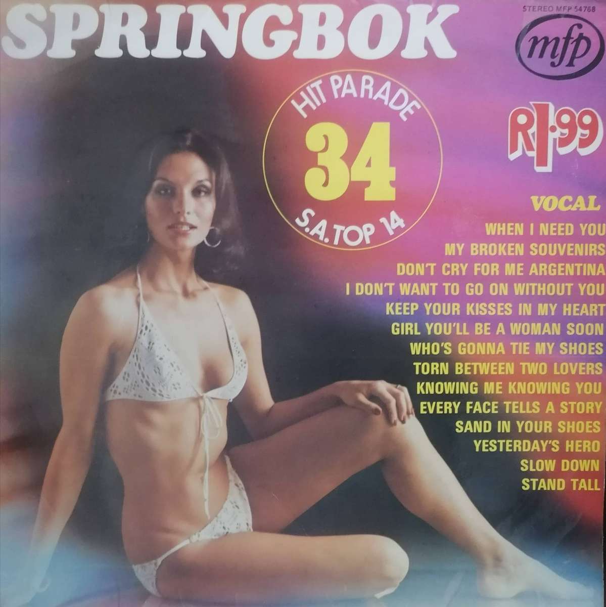 10x Springbok albums, Vol.30 to 39, vinyl's mostly excellent to very good.