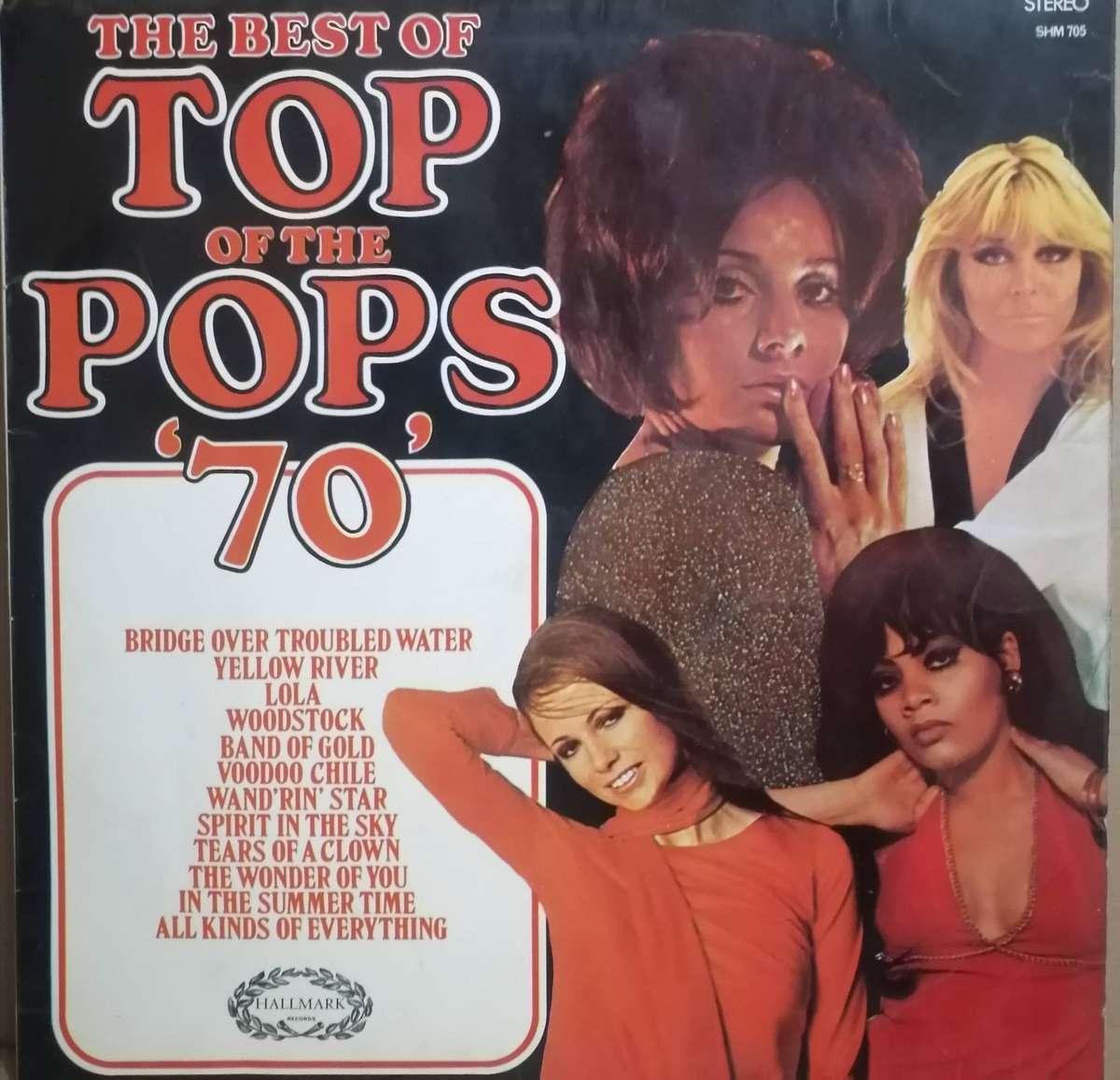 7x Top of the Pop albums, vinyl's excellent to very good.