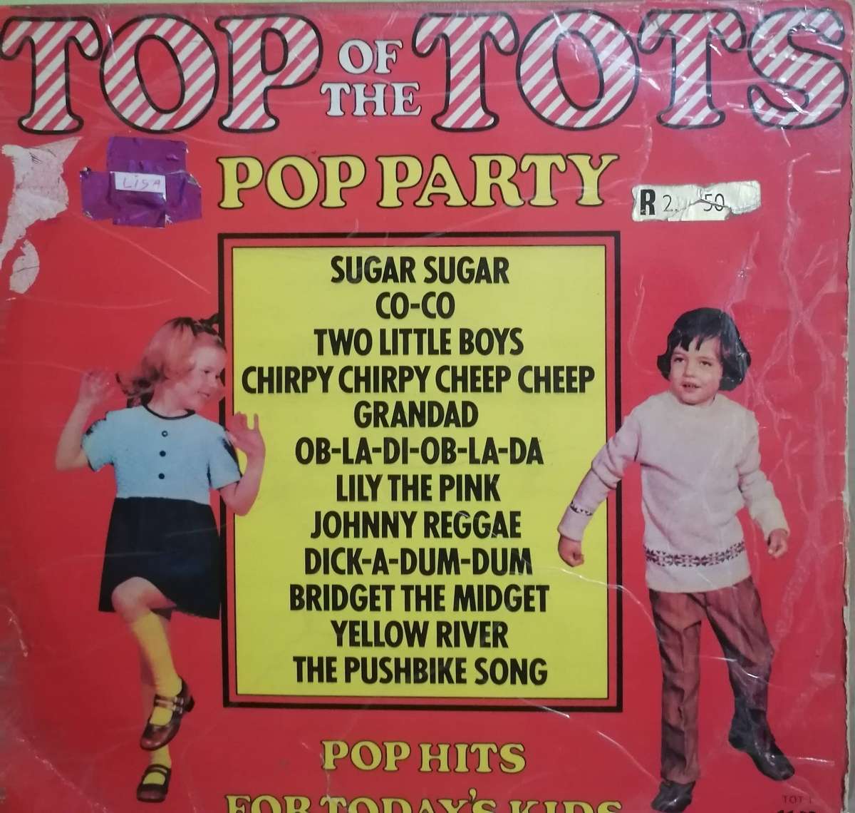 7x Top of the Pop albums, vinyl's excellent to very good.