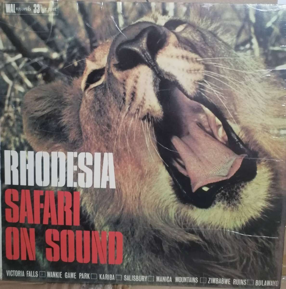 2x albums, Klanke van die Bosveld & Rhodesia Safari on sound, vinyl's excellent & very good.