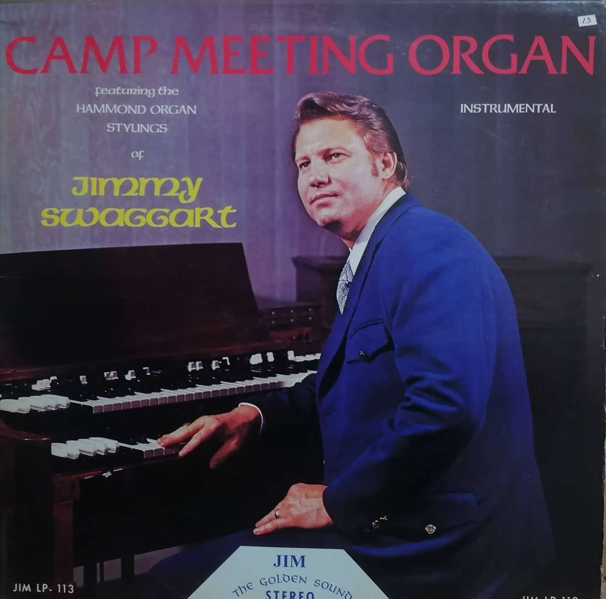 10x Jimmy Swaggart albums, vinyl's excellent to very good.