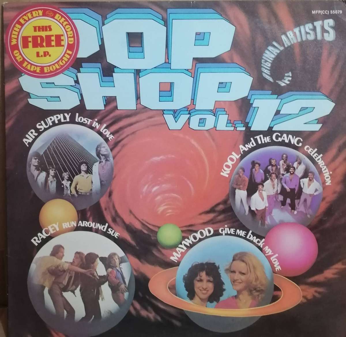 7x Pop Shop albums, vinyl's excellent to very good.